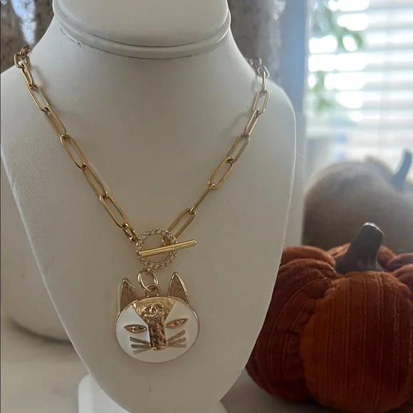 Jewellery Chanel Cat Necklace CHANEL シャネル ヴィンテージネコ